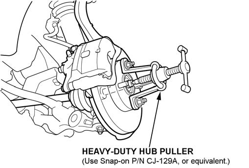 heavy-duty hub puller